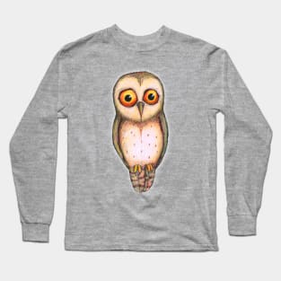 Sad little owl Long Sleeve T-Shirt